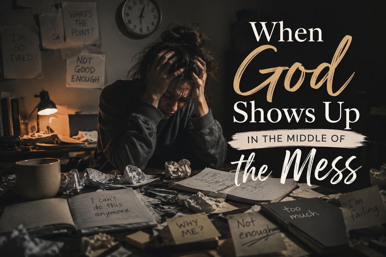 When God Shows Up in the Middle of the Mess