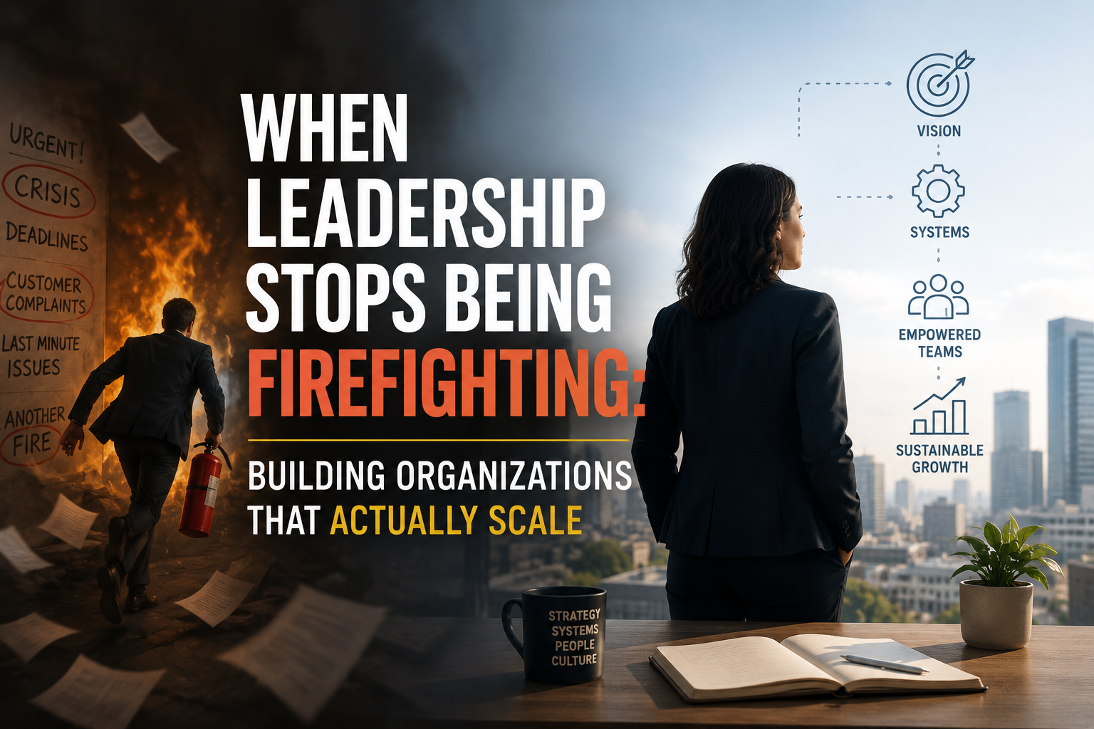 When Leadership Stops Being Firefighting: Building Organizations That Actually Scale